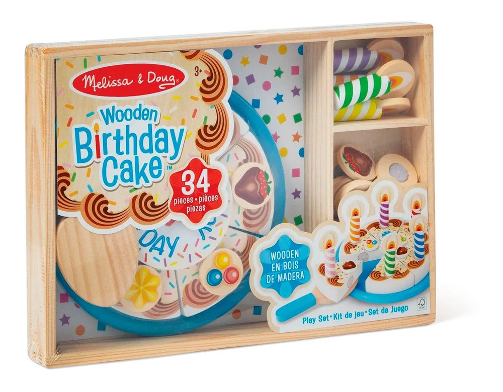 Melissa and Doug Bursdagskake Leketøy – 1 stk. v:6882417