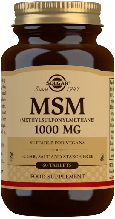 Solgar MSM 1000 mg Tablets 60 stk v:1855530