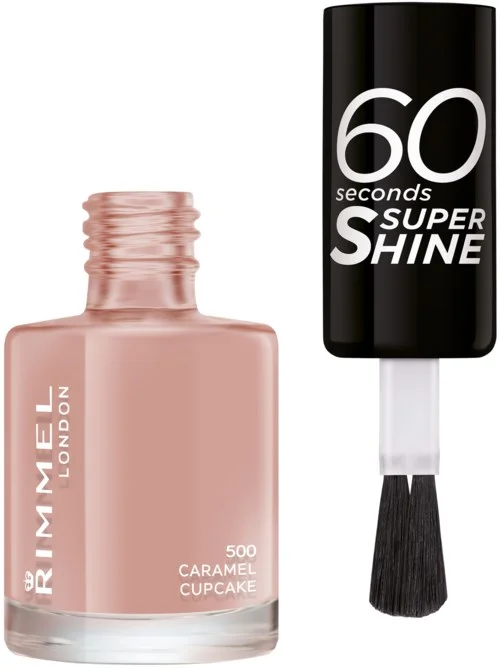 Rimmel 60 Seconds Super Shine Nail Polish 500 Caramel Cupcake v:2883262 Rimmel 60 Seconds Super Shine Nail Polish 500 Caramel Cupcake v:2883262