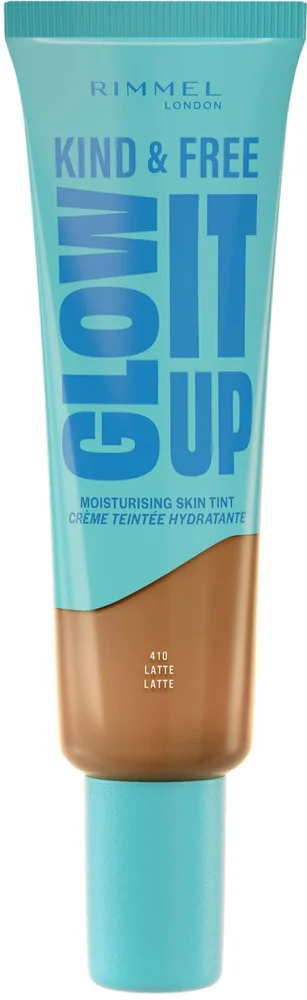 Rimmel Kind & Free Glow It Up Moisturising Skin Tint Latte 410 v:3006451 Rimmel Kind & Free Glow It Up Moisturising Skin Tint Latte 410 v:3006451
