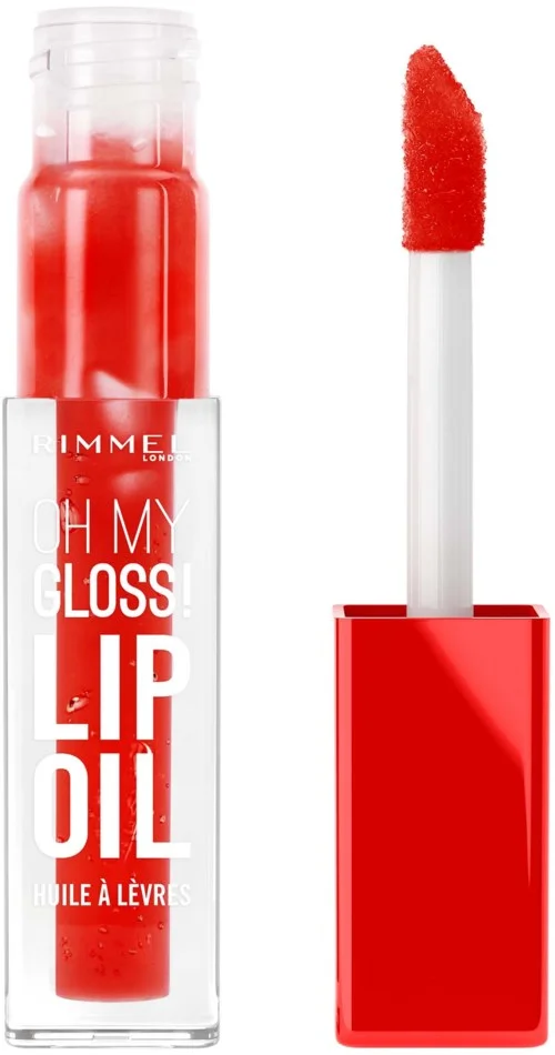 Rimmel Oh My Gloss! Lip Oil Lip Gloss 004 Vivid Red v:4650082