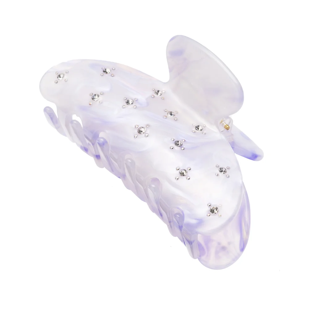 Claw Clip Lilac Stones Beauty v:7822337
