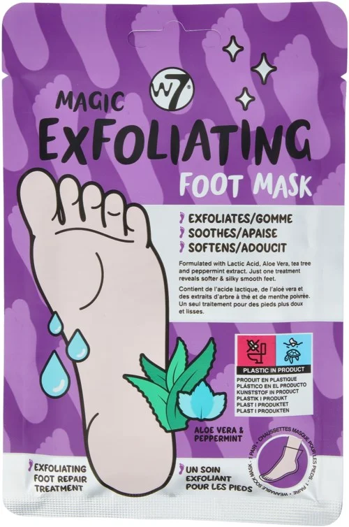 W7 Magic Exfoliating Foot Mask v:8510644 W7 Magic Exfoliating Foot Mask v:8510644