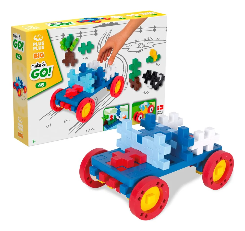 Plus-Plus BIG Make & Go! - 46 stk. v:9886178