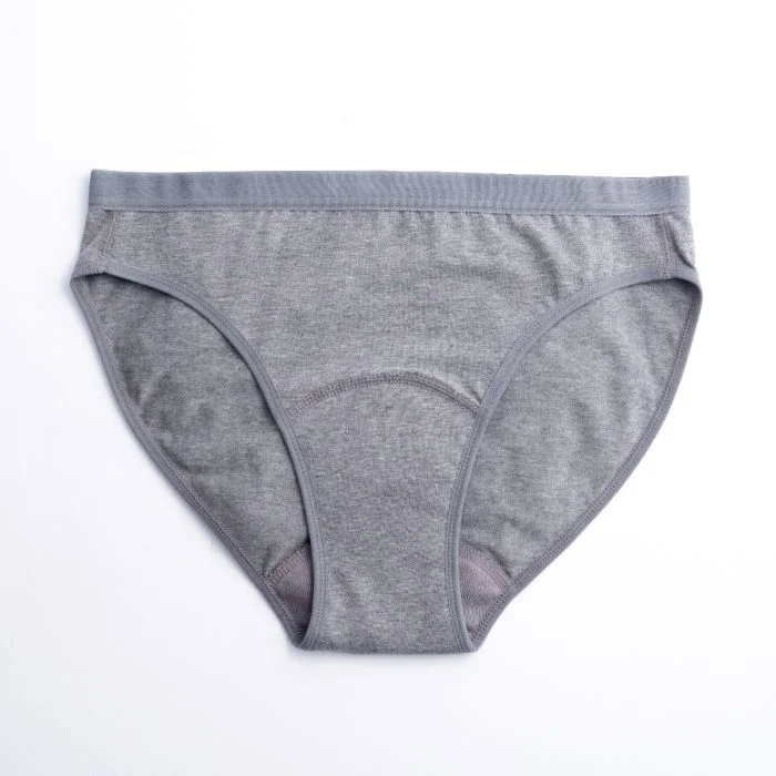 ImseVimse mensentruse bikini S gråmelert v:2696353