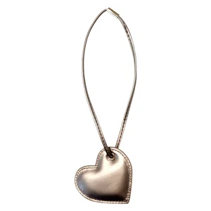 DARK Heart Bag Charm Sparkled Champagne v:4574000 DARK Heart Bag Charm Sparkled Champagne v:4574000