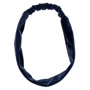 DARK Velvet Headband Navy Blue v:8149021