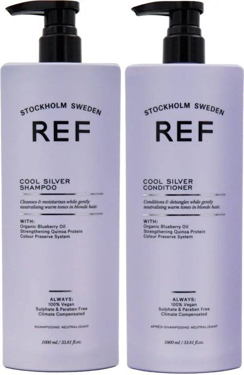 REF. Cool Silver Bundle Shampoo 1000 ml & Conditioner 1000 ml v:8049490 REF. Cool Silver Bundle Shampoo 1000 ml & Conditioner 1000 ml v:8049490
