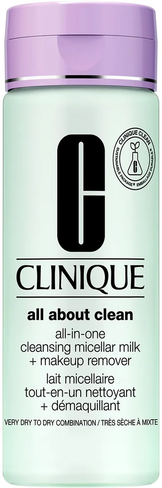 Clinique All-in-One Cleansing Micellar Milk + Makeup Remover v:8198254 Clinique All-in-One Cleansing Micellar Milk + Makeup Remover v:8198254