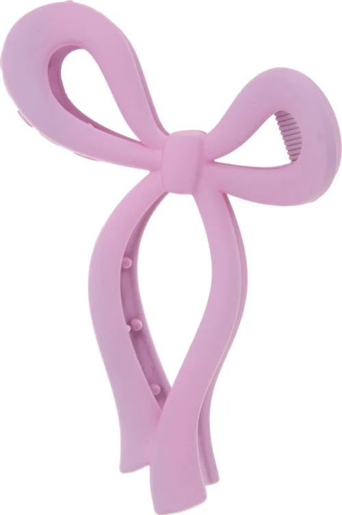 Dazzling Hair Clip Bow Light Purple v:4458074