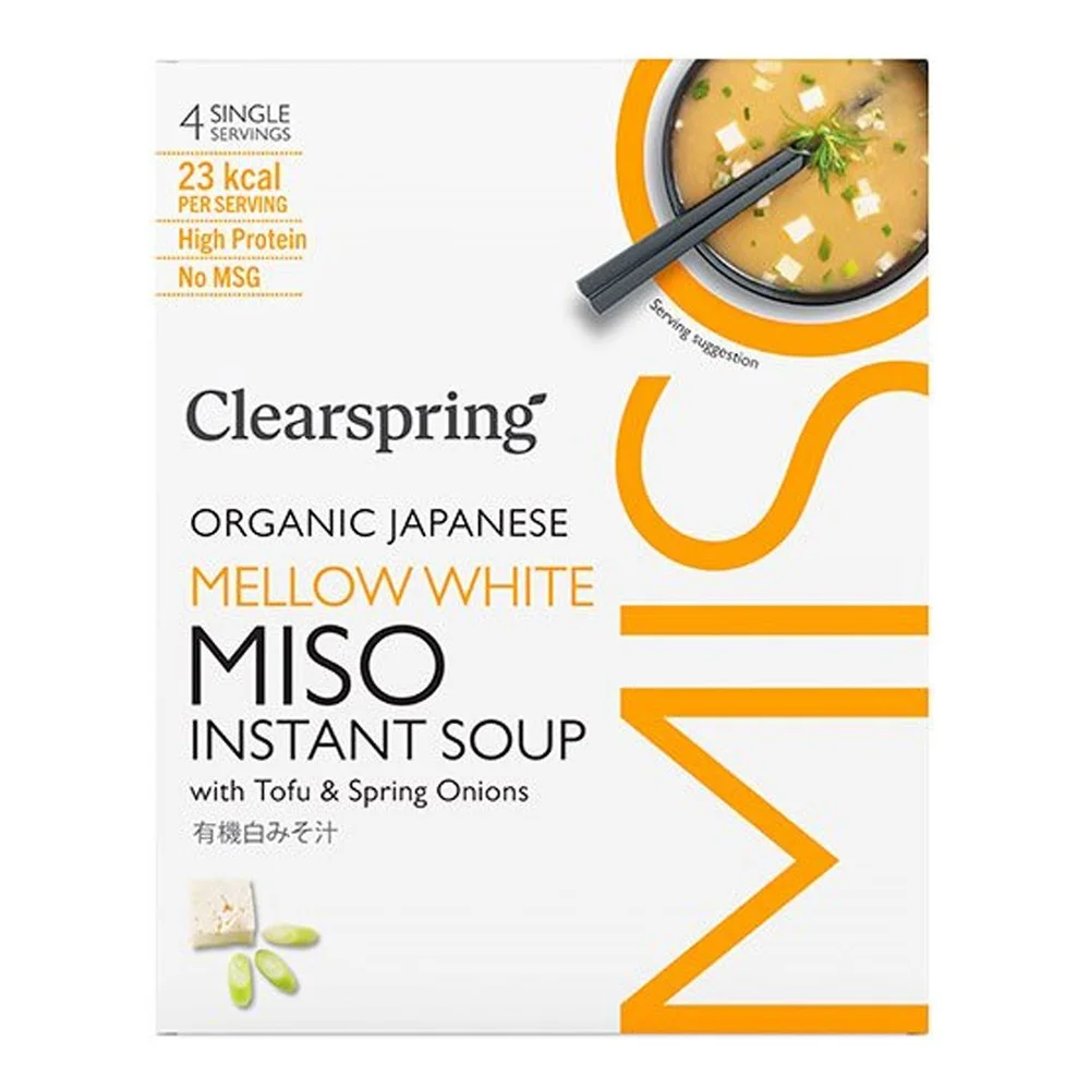 Clearspring Miso Soup Mellow White m. tofu - 40 g v:9699078