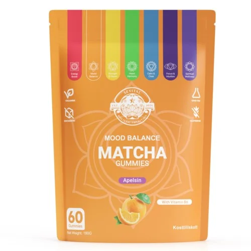 Sevital Matcha Gummies 60 stk v:3645062 Sevital Matcha Gummies 60 stk v:3645062