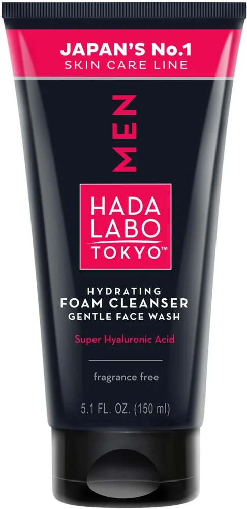 Hada Labo Tokyo MEN Hydrating Foam Cleanser Gentle Face Wash 150 ml v:4458164 Hada Labo Tokyo MEN Hydrating Foam Cleanser Gentle Face Wash 150 ml v:4458164