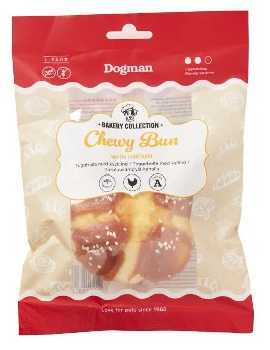 Dogman Bakery Collection Chewy Bun Chicken M 10cm v:1937146 Dogman Bakery Collection Chewy Bun Chicken M 10cm v:1937146