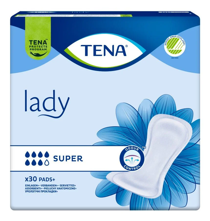TENA Lady Super Inkontinensbind – 30 stk. v:3095174 TENA Lady Super Inkontinensbind – 30 stk. v:3095174