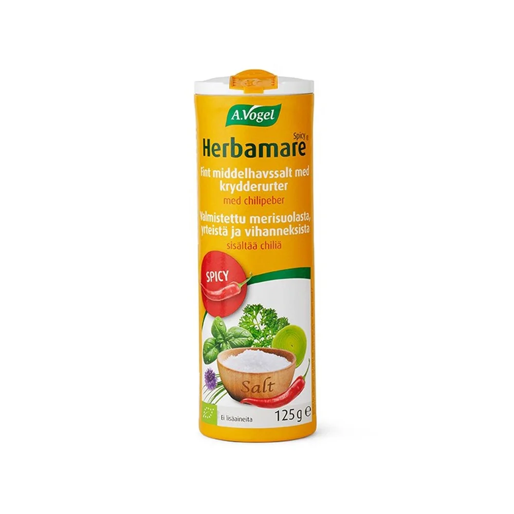 A.Vogel Herbamare Urtesalt Spicy – 125 g v:7659296