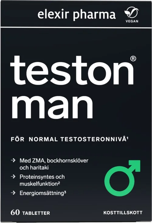 Elexir Pharma Teston Man Balans 60 stk v:3555408