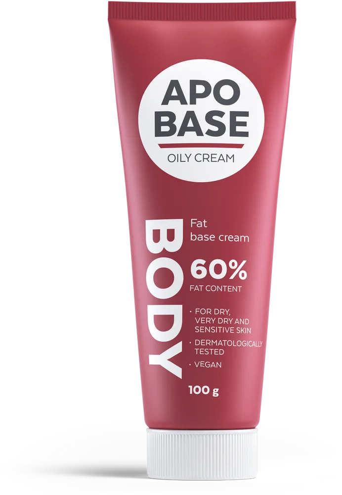 Apobase Fet krem rød- 100g v:5062684 Apobase Fet krem rød- 100g v:5062684