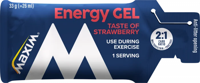 Maxim Energy Gel Strawberry 33 G v:6686835 Maxim Energy Gel Strawberry 33 G v:6686835
