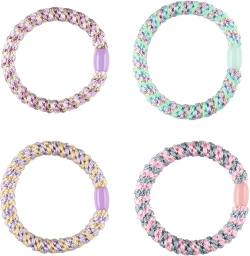 Mineas Scrunchie 4 Pcs Pastel Multicolored v:8175461