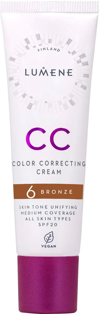 Lumene CC CC Color Correcting Cream SPF23 6 Bronze v:6160518 Lumene CC CC Color Correcting Cream SPF23 6 Bronze v:6160518