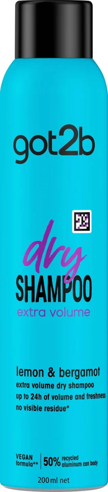 got2b Dry Schampoo Extra Volume 200 ml v:3067026