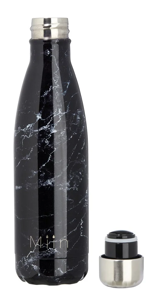 Miin Bottle Sort Marmor – 1 stk v:2551371 Miin Bottle Sort Marmor – 1 stk v:2551371