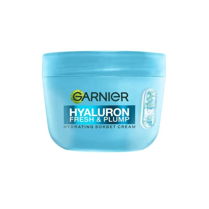 Garnier Hyaluron Fresh & Plump hydrating sorbet cream 85 ml v:3277770 Garnier Hyaluron Fresh & Plump hydrating sorbet cream 85 ml v:3277770