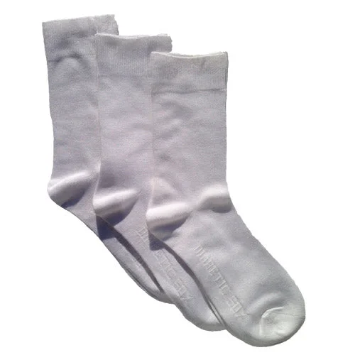 Sokker 3 Par Hvit | Str. 37-41 v:8724894