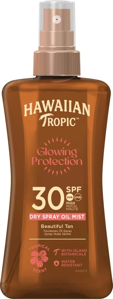Hawaiian Tropic Glowing Protection Dry Spray Oil Mist SPF30 200 ml v:5436955 Hawaiian Tropic Glowing Protection Dry Spray Oil Mist SPF30 200 ml v:5436955