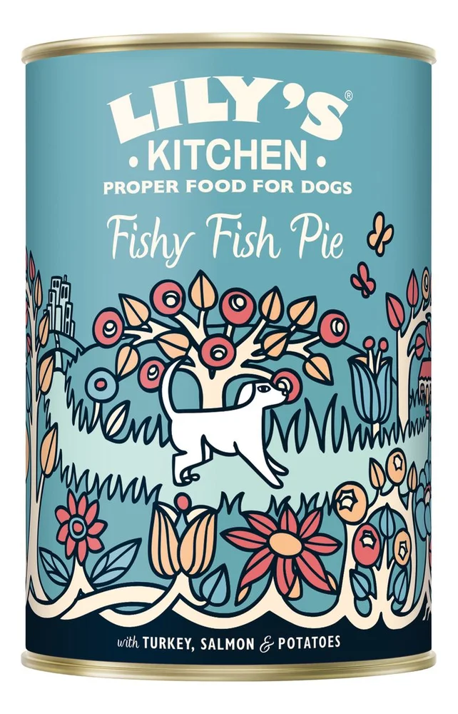 Lily´s Kitchen vådfoder, Fishy Fish Pie – 400g. v:3530826 Lily´s Kitchen vådfoder, Fishy Fish Pie – 400g. v:3530826