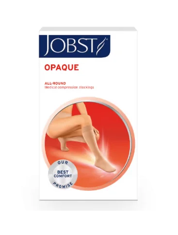 Jobst Opaque K1 kne uten tå natur str S 1 par v:3558024