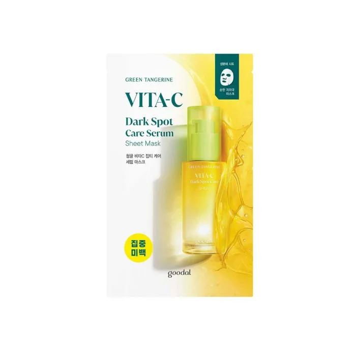 Goodal Green Tangerine Vita C Dark Spot Care Serum Sheet Mask 1 stk v:8717979 Goodal Green Tangerine Vita C Dark Spot Care Serum Sheet Mask 1 stk v:8717979
