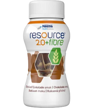 Nestlé Resource 2,0+fiber Sjokolade 4x200ml v:1868671