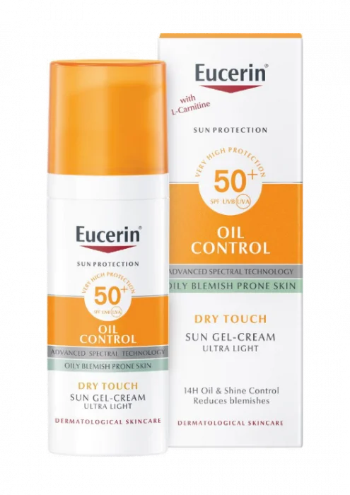 Eucerin Oil Control Sun Gel-Cream SPF50+ 50 ml v:5247226 Eucerin Oil Control Sun Gel-Cream SPF50+ 50 ml v:5247226