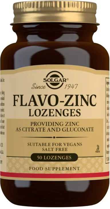Solgar Flavo Zinc Lozenges 50 stk v:1325932 Solgar Flavo Zinc Lozenges 50 stk v:1325932