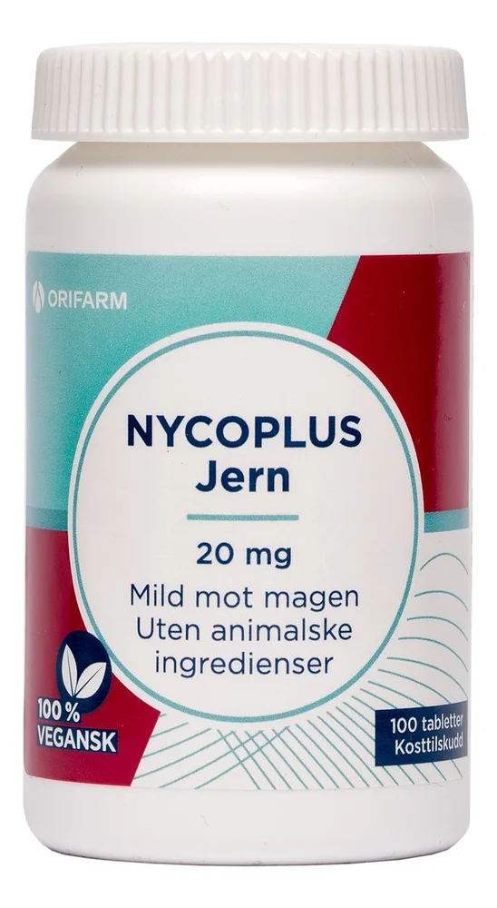Nycoplus Jern 20 mg v:4096899 Nycoplus Jern 20 mg v:4096899