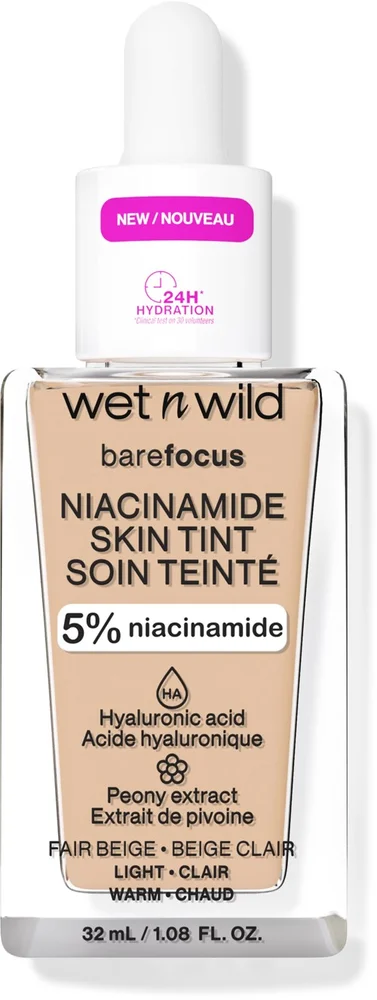 Wet n Wild Bare Focus Niacinamide Skin Tint Fair Beige v:1212436