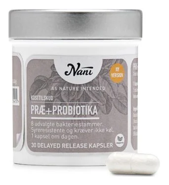 Nani Præ+Probiotika – 30 kaps. v:4425396 Nani Præ+Probiotika – 30 kaps. v:4425396