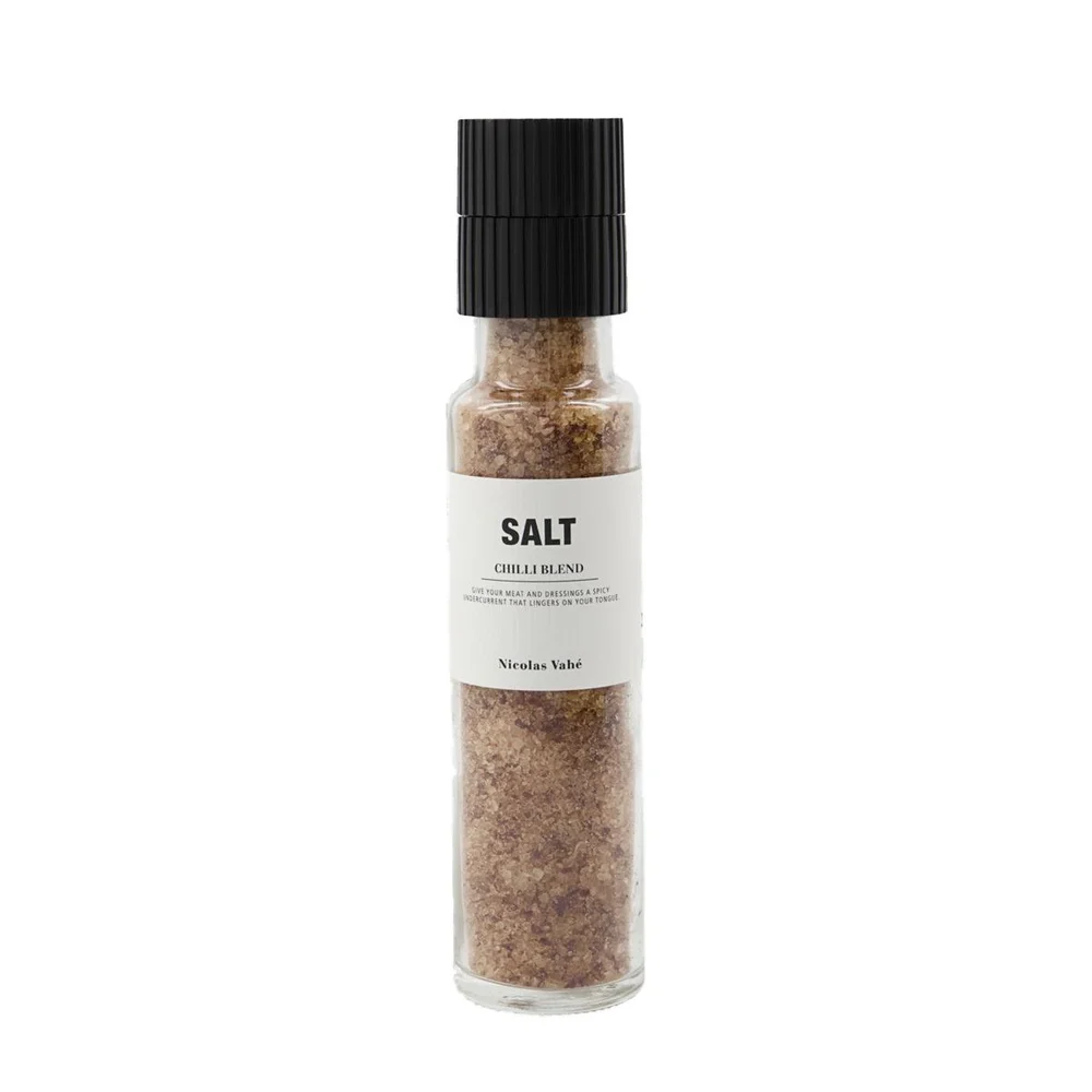 Nicolas Vahé Salt, Chili blend – 315 g. v:5737646 Nicolas Vahé Salt, Chili blend – 315 g. v:5737646
