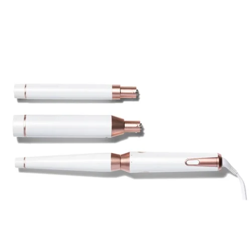 T3 Whirl Trio Interchangeable Styling Wand Set: Tapered, 25 mm, 38 mm v:4449292 T3 Whirl Trio Interchangeable Styling Wand Set: Tapered, 25 mm, 38 mm v:4449292