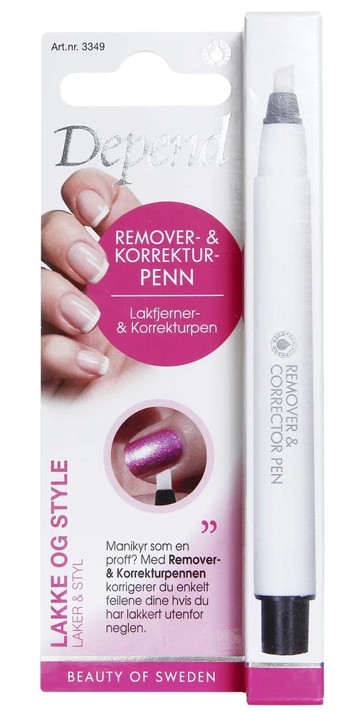 Depend Remover & Corrector Pen v:6550321 Depend Remover & Corrector Pen v:6550321