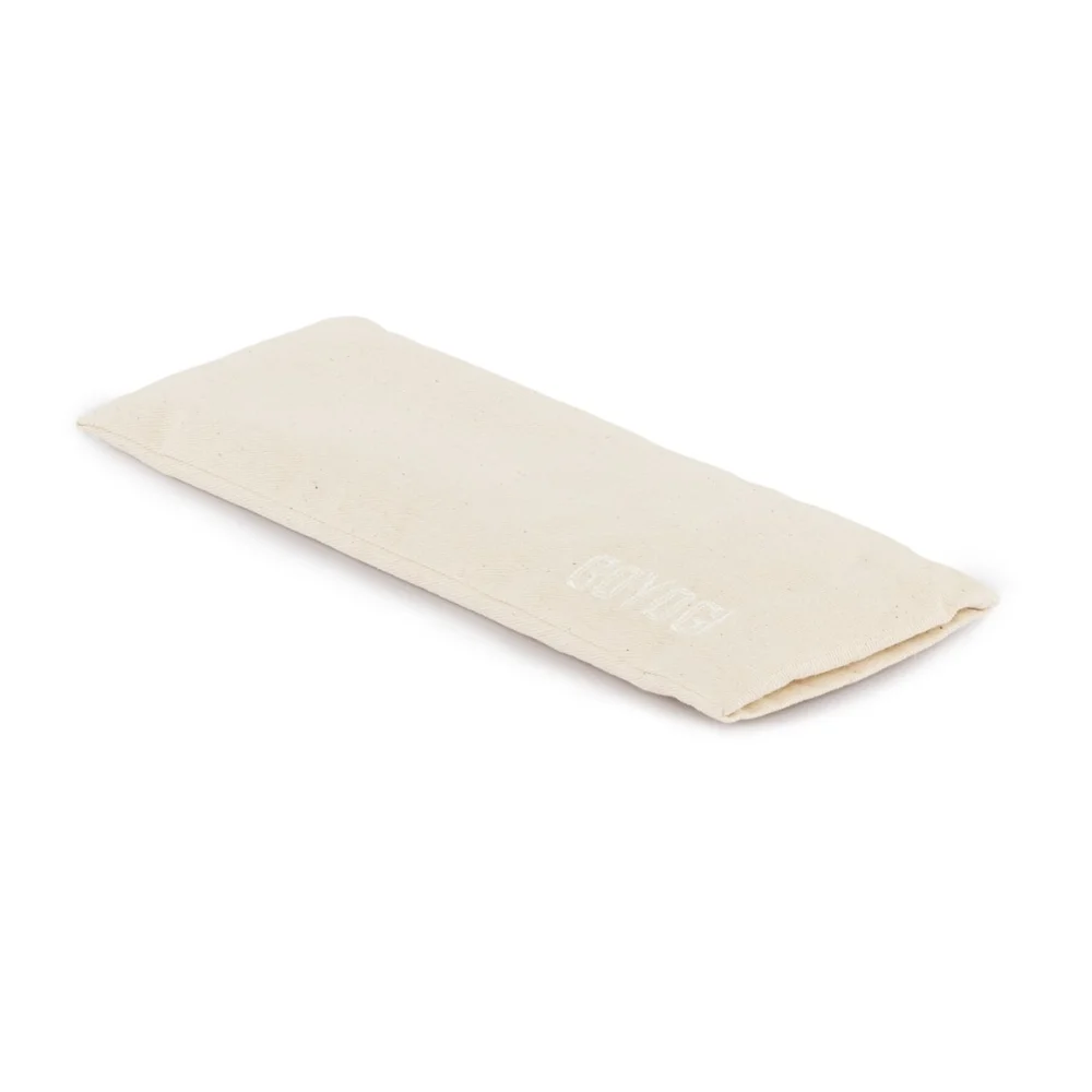 Calm Organic Cotton Eye Pillow Naturlig – GOYOGI v:7591097