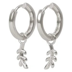 Snö Of Sweden Minna Ring Pendant Ear Plain Silver Onesize v:7392793