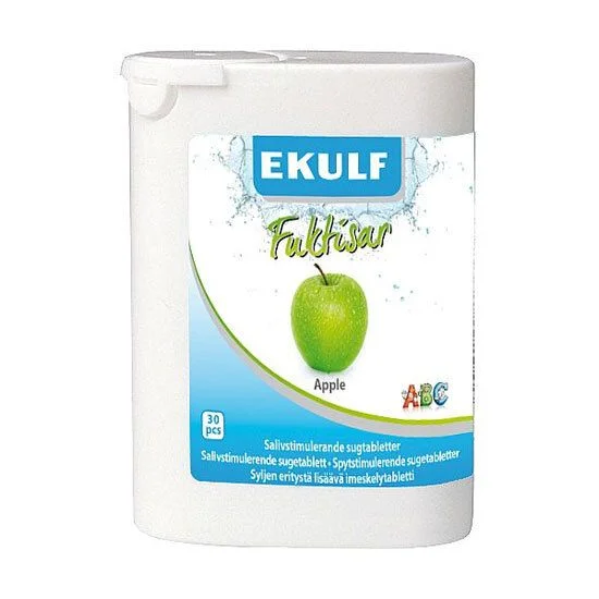 EKULF Fuktisar Eple – 30 sugetabletter v:4646313 EKULF Fuktisar Eple – 30 sugetabletter v:4646313